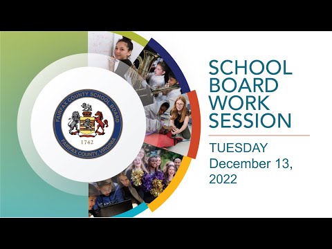 FCPS School Board Work Session - 12/13/22