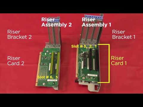 Lenovo ThinkSystem SR650 installing 20 NVMe configuration components