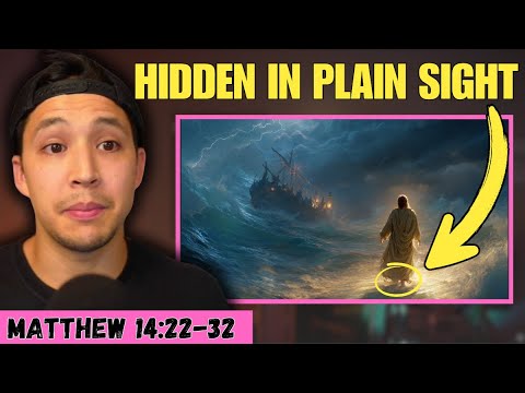 Why Jesus REALLY Walked On Water (We Missed It) | Matthew 14:22-32