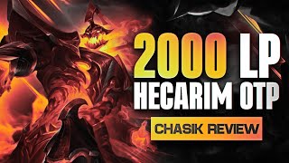 HES RECLAIMING RANK 1 KR | How The BEST Hecarim In The World STOMPS SoloQ