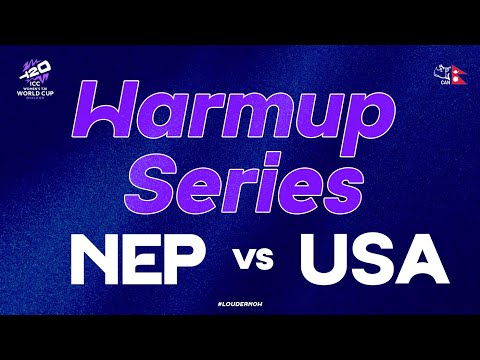 Nepal v USA | Warmup Series | Analytic Cam