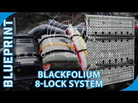 Blackfolium 8-lock System - keeps everything in place