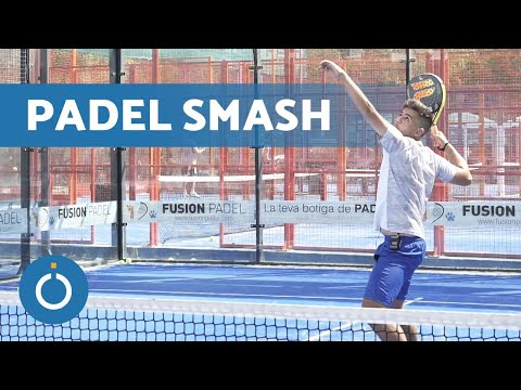 How to Hit a PADEL SMASH 💥 FLAT PADEL SMASH TUTORIAL💥
