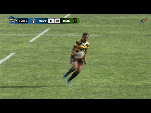 Ruck Side Entry: U.S. NAVY (James Irey) v LOMAIVITI RugbyTown 7s Bowl Quarter Final 2019