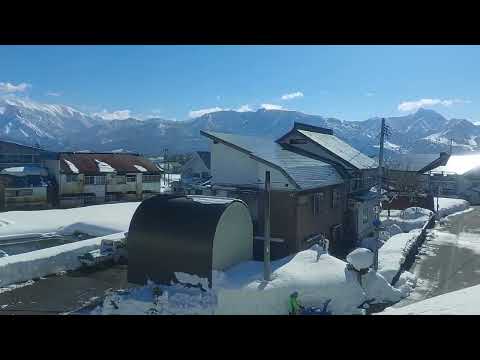 Super impressed! take a snow local train YUKIGUNI②