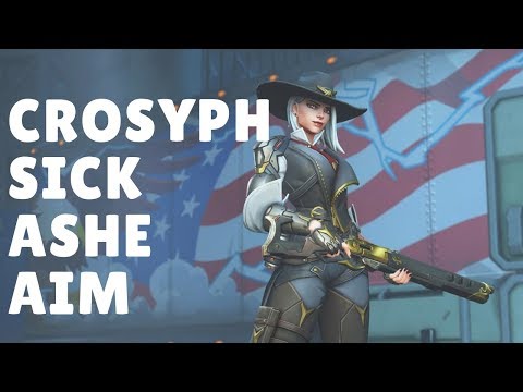 Overwatch Best Ashe Player Crosyph Is On Fire -Insane Aim-
