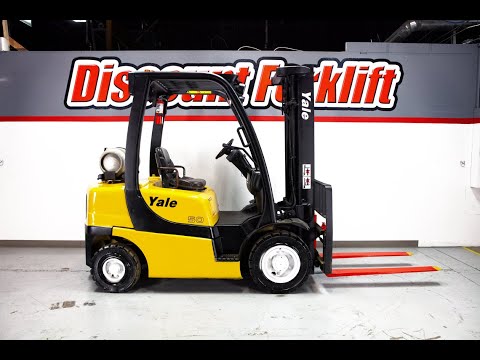 YALE GLP050VX 5,000lb LP (Propane) #107H - Forklift for Sale