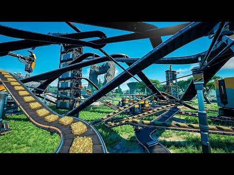 Engineering a PERFECT automated factory in Satisfactory!