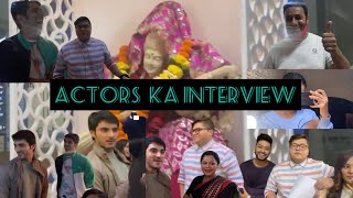 Actors ke funny interview (chikoo ye ishq nachaye) video