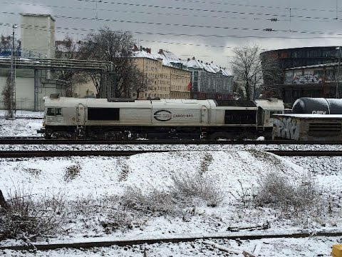 Euro Cargo Rail Class 77 DL leaving