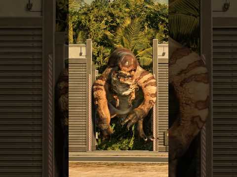 D-REX appearance Scene - Jurassic World Evolution 2 #jurassicworld