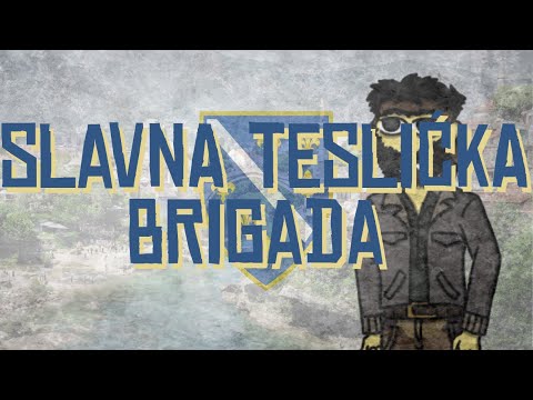 Orkestar 204 Tesličke Brigade - Slavna Teslićka Brigada (napisy PL)