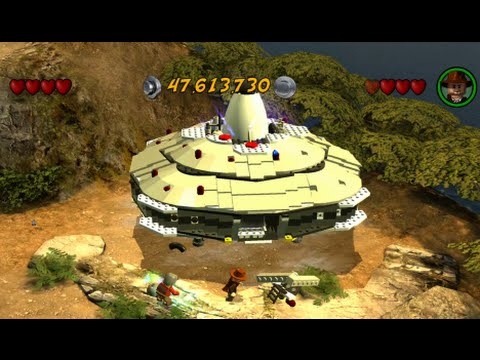 LEGO Indiana Jones 2 100% Walkthrough Part 24 - Super Bonus Level - Kingdom of the Crystal Skull 3