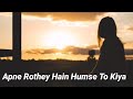 Zindagi Pyar Ka Geet Hai Kumar Sanu Sad Song Whatsapp Status