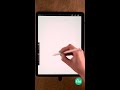 How to Make a RAINBOW BRUSH in PROCREATE #Shorts - Quick Procreate Tutorial