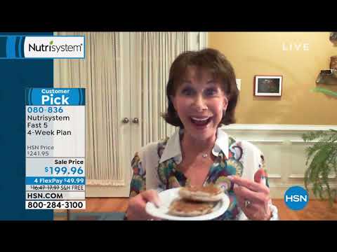 Nutrisystem Fast 5 Balanced Personalized Four Week Plan