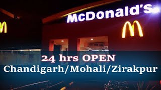 Mcdonalds | 24hrs open | chandigarh | zirakpur | Mohali | cheenu2683