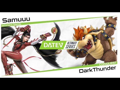DATEV Ultimate Series - Conquest [Winners Semis] - Samuuu (Bayonetta) Vs HIVE | DarkThunder (Bowser)