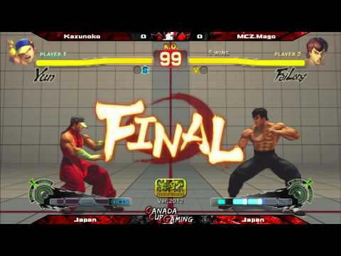 Kazunoko vs Mago - Canada Cup Gaming 2012 SFIV
