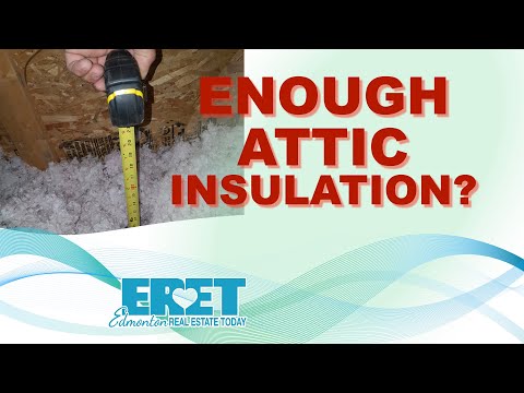Attic insulation - How much do you need