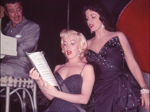 Marilyn Monroe And Jane Russell in "Gentlemen Prefer Blondes" - Free Fallin' Little Rocks