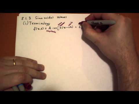 8 1 3 Sinusoidal Waves