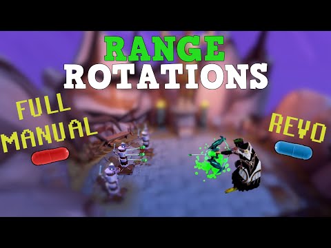 Revo and Full Manual Ranged DPS Rotations | Runescape 3