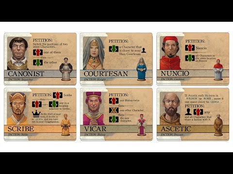 How To Play:  Avignon: A Clash of Popes w/Pilgrimage expansion