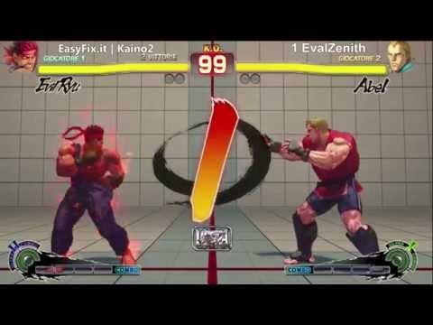 Feimitsu's Friends USFIV  - EasyFix Kaino (Evil Ryu) vs EvalZenith (Abel)