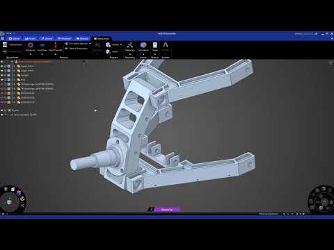 Ansys Discovery: Part 1 of setting up a Structural Simulation on an Assembly
