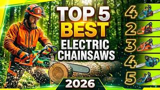 Top 5 Best Electric Chainsaws 2026 – Powerful & Cordless Picks!