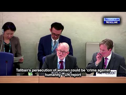 Taliban's persecution of women could be 'crime against humanity’ UN report