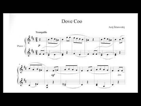 Yuri Shchurovsky - Dove Coo