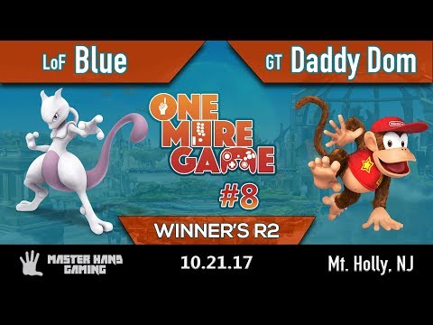 OMG 8 -  LoF | Blue (Mewtwo) vs. GT | Daddy Dom (Diddy Kong) - Winner's R2