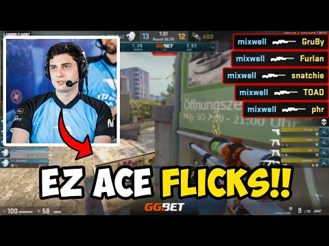 When MIXWELL used to be a EUROPEAN AWP GOD.. (INSANE FLICKS)