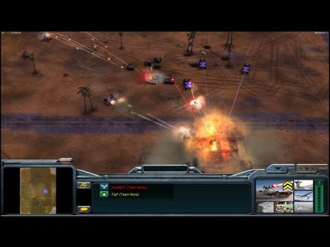 Generals Gentlemen Zero Hour [ArchonHawk] - Hawky(Laser) vs Taz(Demo) 1.06