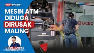 Gerai ATM Sukabumi Diduga Dirusak Maling hingga Struk Berserakan, Polisi Lakukan Penyelidikan