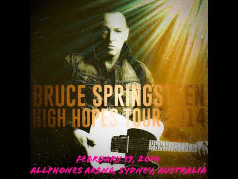 Bruce Springsteen--Friday On My Mind (Sydney, Australia, February 19, 2014)