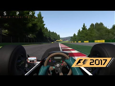 F1 2017 Game: All Classic Cars Driven! Spa Hotlaps