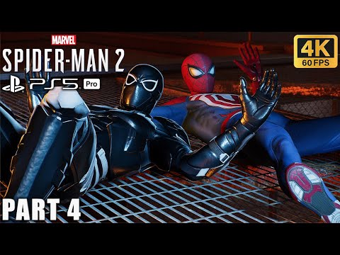 Marvel’s Spider-Man 2 Story Walkthrough | Part 4 | PS5 | 4K 60FPS | No Commentary