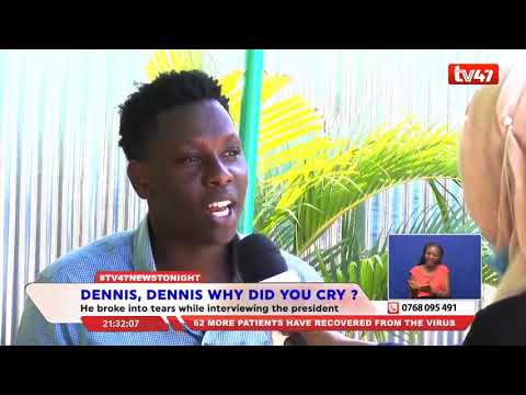 The young man that cried after meeting the President