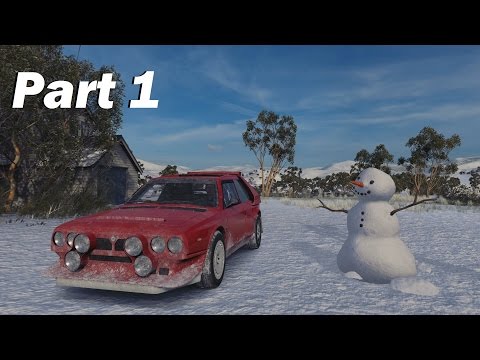 Forza Horizon 3 - Blizzard Mountain Playthrough - Part 1