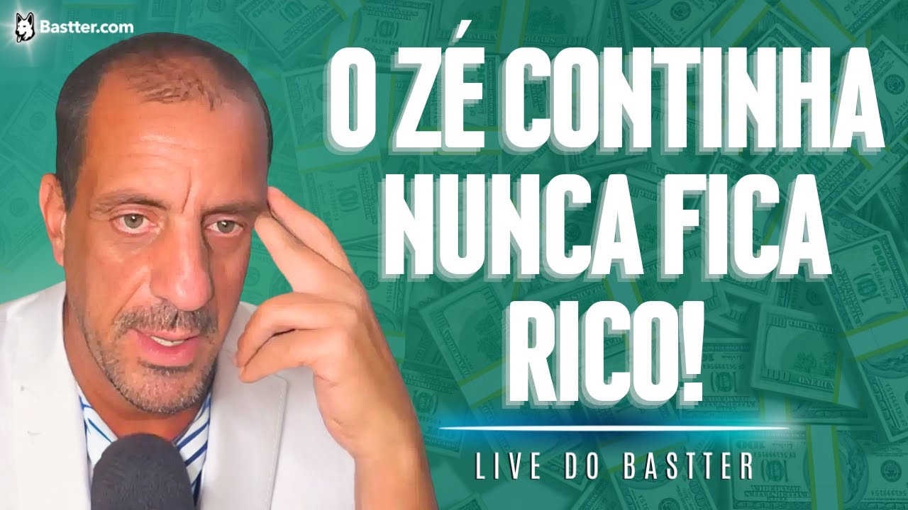 COMO O MINDSET DA MISÉRIA IMPEDE O SEU ENRIQUECIMENTO - Live do Bastter