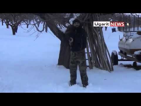 معسكر تدريبي لعناصر لواء رجال الله في القلمون في محافظة ريف دمشق