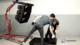 STS Linea V15+ - Sistema Profesional Line Array Autoamplificado Compacto