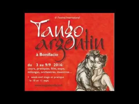  Hernán Rodriguez Chaile  and  Maria Florencia Labiano  are  dancing  at  Festival Tango BONIFACIO  in  2016