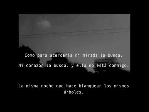 Puedo escribir los versos mas tristes esta noche... Con palabras y techno touch