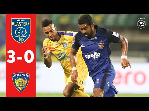 Hero ISL 2018-19 | Kerala Blasters FC 3-0 Chennaiyin FC | Highlights