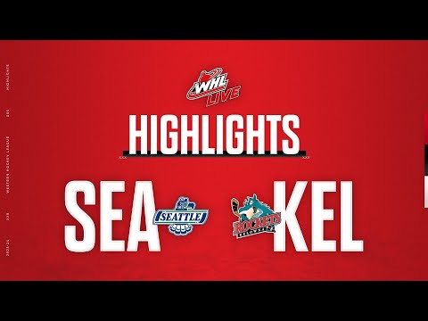 Seattle Thunderbirds at Kelowna Rockets 1/10 | WHL Highlights 2023-24