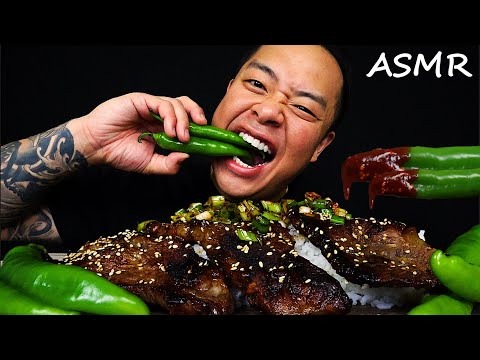 ASMR KOREAN BBQ BEEF SHORT RIBS